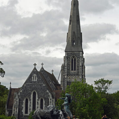 De Sint-Albanuskerk is een anglicaans kerkgebouw in Kopenhagen, Denemarken. De Engelse Kerk, zoals de kerk veelal wordt aangeduid, werd gebouwd in de jaren 1885-1887 voor de groeiende Engelse gemeenschap in de stad. Ze werd ontworpen door Arthur Blomfield als een traditionele Engelse parochiekerk in neogotische stijl en is gelegen in een rustige, parkachtige omgeving aan het einde van Amaliegade in het noordelijke deel van het centrum van de stad, bij de vesting Kastellet en de Gefionfontein en de Langelinie. De kerk behoort tot het bisdom Europa van de Kerk van Engeland. Ze is gewijd aan Sint-Albanus, de eerste martelaar van Groot-Brittannië.