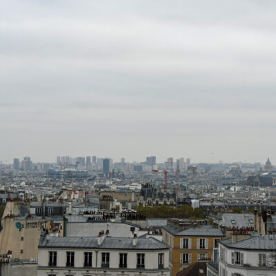 Zicht op Parijs van aan de Sacré Coeur